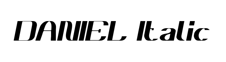 DANIEL Italic  لخطوط تنزيل