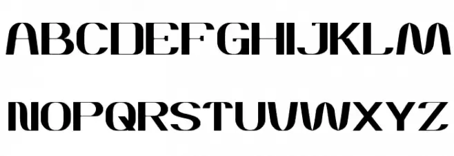 DANIEL Schriftart Groß