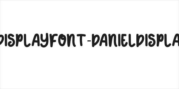 DANIELDISPLAYFONT-DANIELDISPLAYFONT Logo