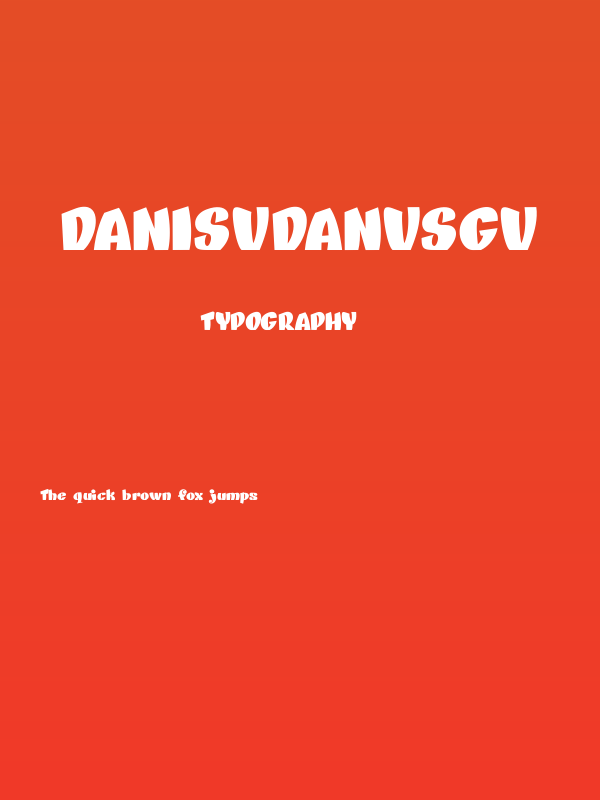 DANISVDANVSGV Poster