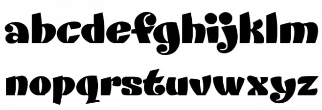 DANISVDANVSGV 字体 小写