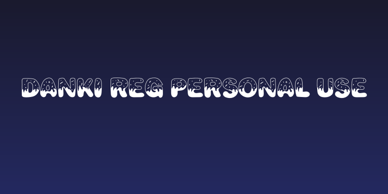 DANKI Reg Personal Use Social Header