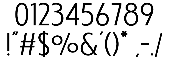 DANLESTER Font Alte caractere