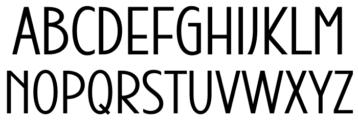 DANLESTER Font Litere mici
