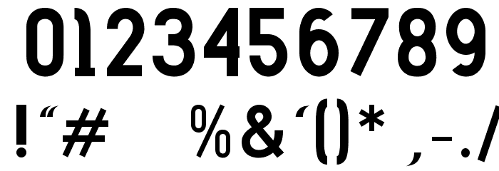 DANOISE-Bold Font OTHER CHARS