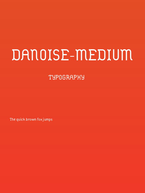 DANOISE-Medium Poster
