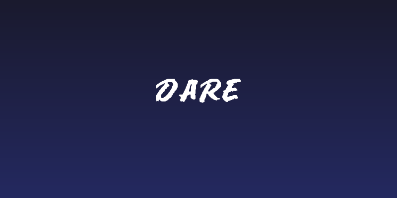 DARE Social Header