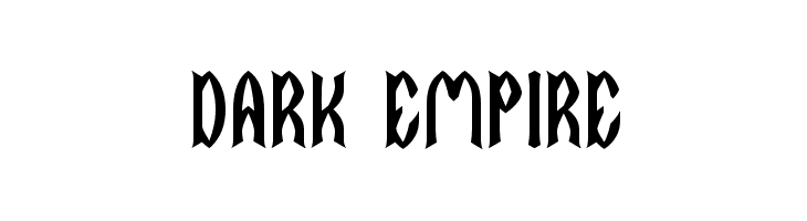 DARK EMPIRE  Скачать бесплатные шрифты