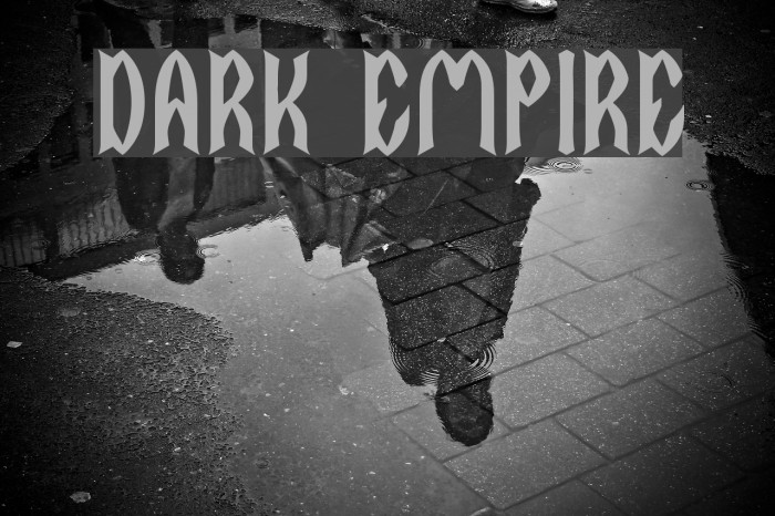 DARK EMPIRE Font examples