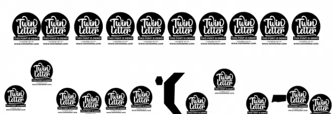 DARK LIGHT Personal Use Font OTHER CHARS