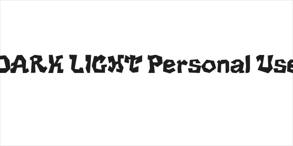 DARK LIGHT Personal Use Logo
