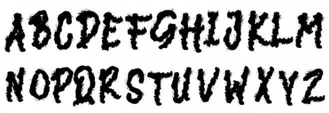 DARK NIGHT Шрифта ВЕРХНИЙ