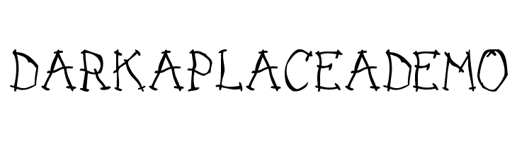 DARK PLACE_DEMO  baixar fontes gratis