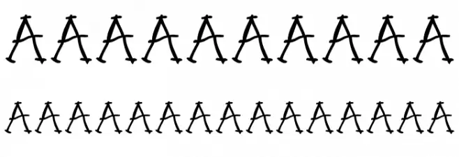 DARK PLACE_DEMO Font OTHER CHARS