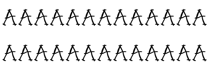 DARK PLACE_DEMO Font LOWERCASE