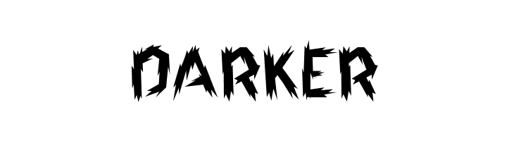 DARKER  Free Fonts Download