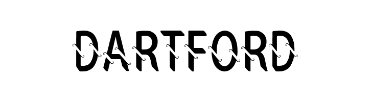 DARTFORD  フリーフォントのダウンロード