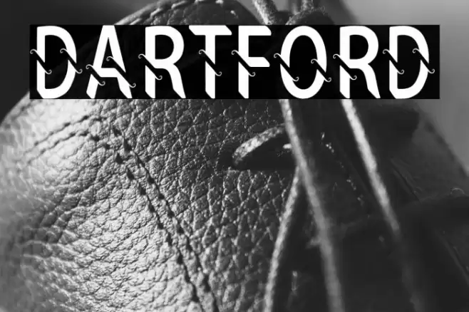 DARTFORD Font examples