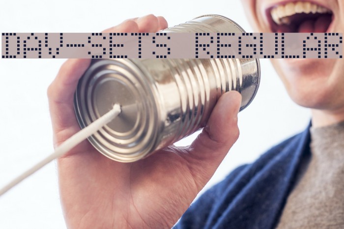 DAV-Sets Regular Example 2