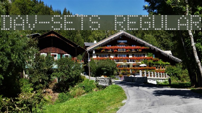 DAV-Sets Regular Example 3