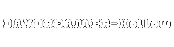 DAY DREAMER-Hollow  baixar fontes gratis
