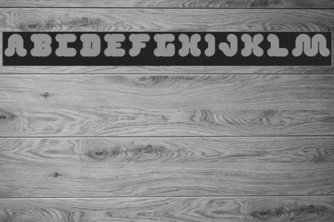 DAY DREAMER-Inverse Font examples