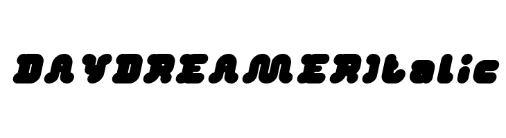 DAY DREAMER Italic  नि: शुल्क फ़ॉन्ट्स डाउनलोड