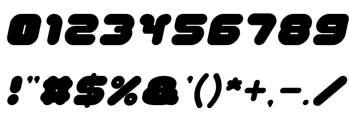 DAY DREAMER Italic Font OTHER CHARS