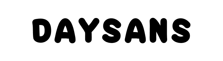 DAYSANS  नि: शुल्क फ़ॉन्ट्स डाउनलोड