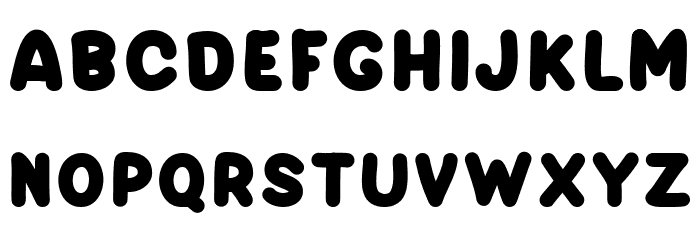 DAYSANS Font LOWERCASE