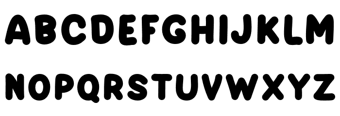 DAYSANS Font LOWERCASE