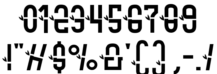 Da Bamboo Font OTHER CHARS