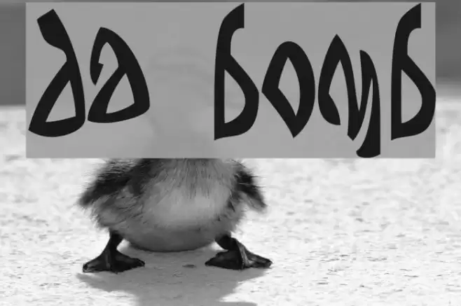 Da Bomb Font examples