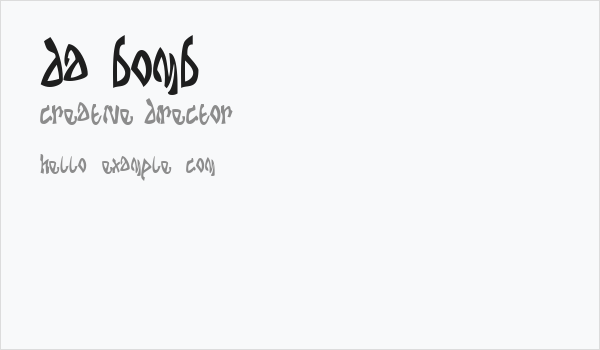 Da Bomb Business Card