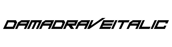 Da Mad Rave Italic  font caratteri gratis