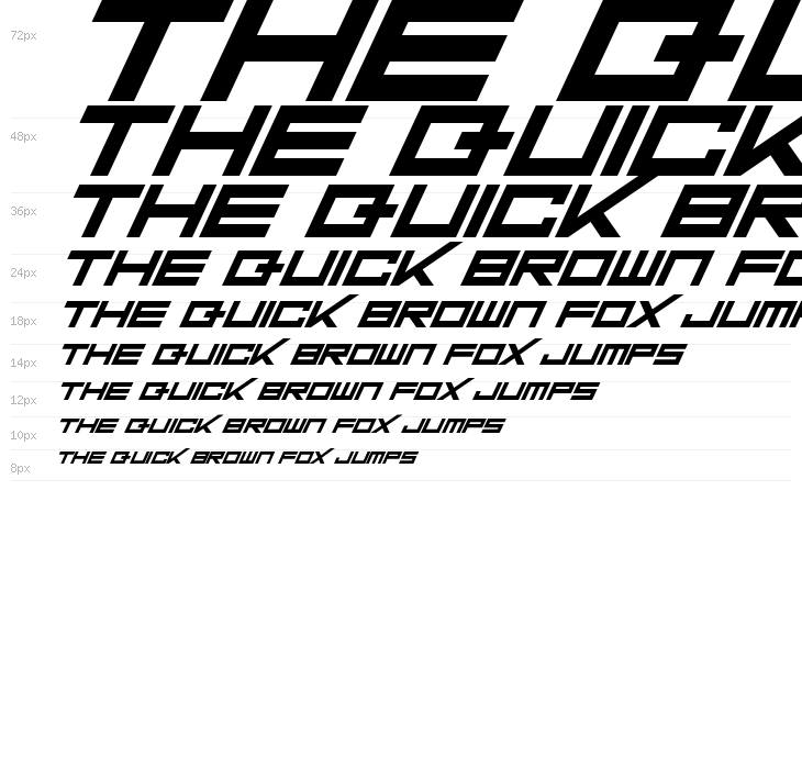 Da Mad Rave Italic Waterfall