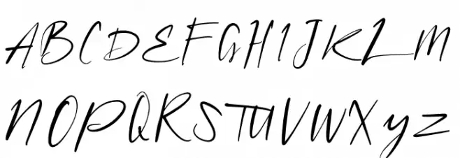 Da Maria Regular Schriftart Groß