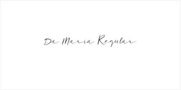 Da Maria Regular Logo