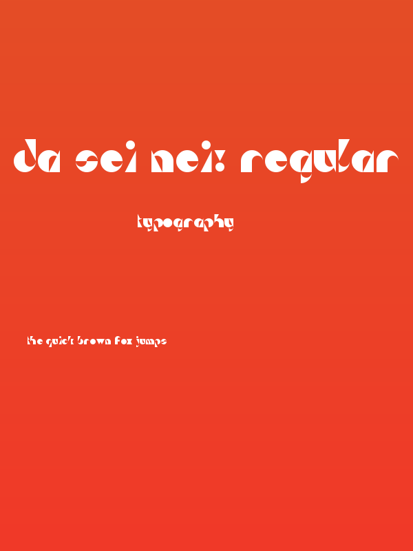 Da Sei Nei! Regular Poster