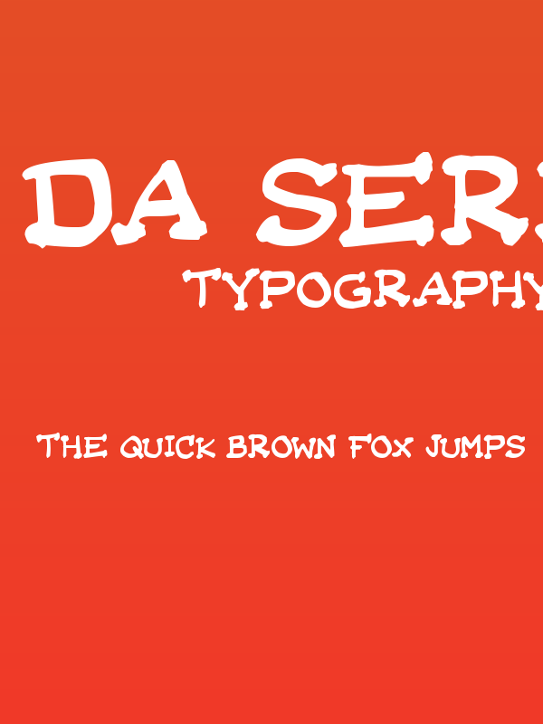 Da Serif Kid Poster