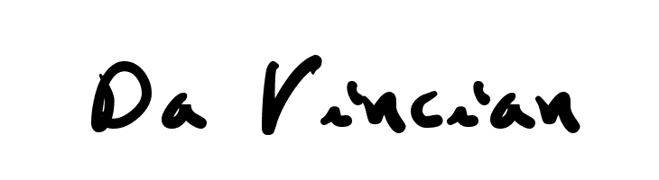 Da Vincian  لخطوط تنزيل