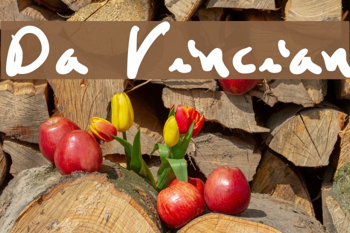 Da Vincian Font examples
