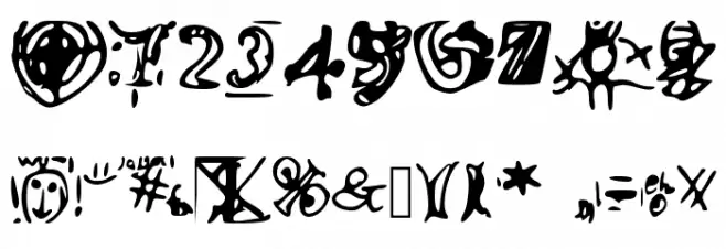 DaBoss Font OTHER CHARS