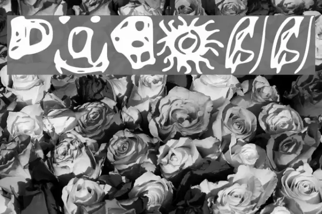 DaBoss Font examples