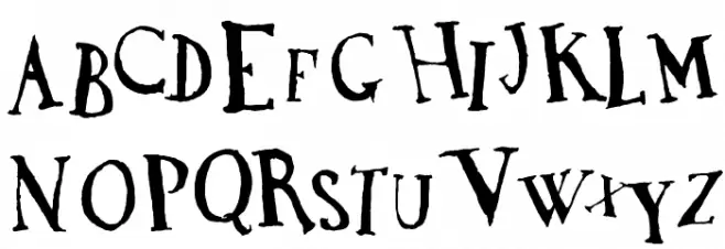 DaDa Antiquerist Fonte MAIÚSCULAS