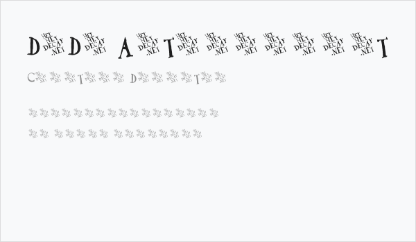 DaDa Antiquerist Business Card