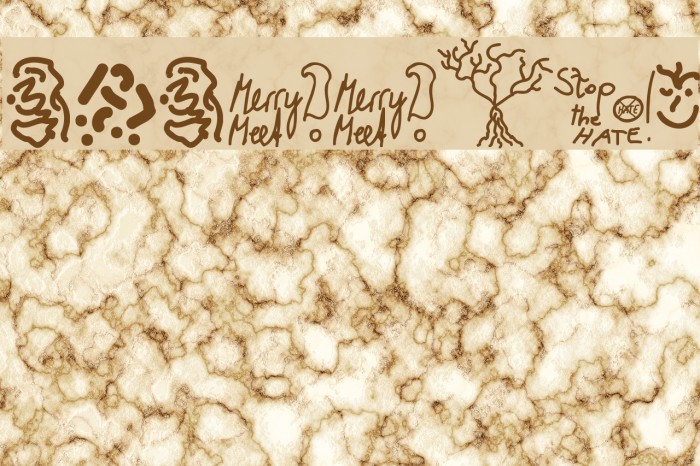 DaDoodle Font examples