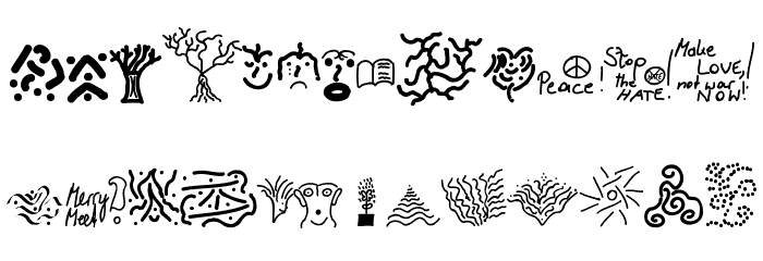 DaDoodle Font LOWERCASE