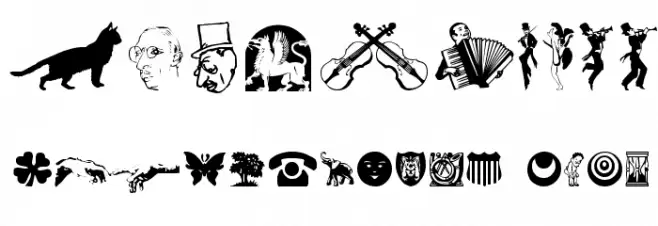 DaOth Regular Font OTHER CHARS