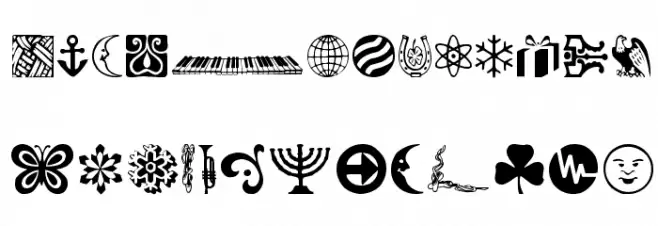 DaOth Regular 字体 小写
